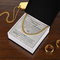 Para mi pequeño Príncipe - Cuban Link Chain - Papá