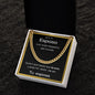Para mi Esposo - Cuban Link Chain - Tu Esposa