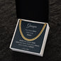 To Grandpa - Cuban Link Chain - I love you