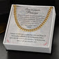 Para mi pequeño Príncipe - Cuban Link Chain - Papá