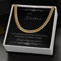 To my Father - Cuban Link Chain - your princess