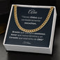 Para Abu - Cuban Link Chain - te amo