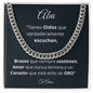 Para Abu - Cuban Link Chain - te amo