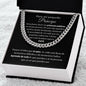 Para mi pequeño Príncipe- Cuban Link Chain - Papá