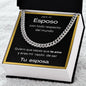 Para mi Esposo - Cuban Link Chain - Tu Esposa