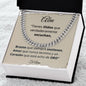 Para Abu - Cuban Link Chain - te amo
