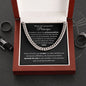 Para mi pequeño Príncipe- Cuban Link Chain - Papá