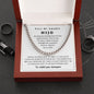 Para Mi Amable HIJO - Cuban Link Chain - Te AMO por siempre