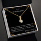 To our Granddaughter - Alluring Beauty Necklace - grandma and grandpa