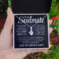 To my Soulmate - Alluring Beauty Necklace - I Love You Forever & Always