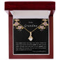To my Grandma - Alluring Beauty Necklace - your granddaughter