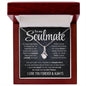 To my Soulmate - Alluring Beauty Necklace - I Love You Forever & Always