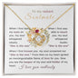 To my radiant Soulmate - Love Knot Necklace - I love you endlessly