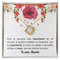 Abuela - Love Knot Necklace - te amo Abuela