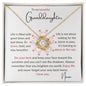 To my Granddaughter - Love Knot Necklace - Nana