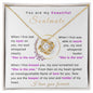 You are my Beautiful Soulmate -Love Knot Necklace-I love you forever