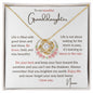 To my Granddaughter - Love Knot Necklace - Nana