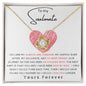 To my Soulmate - Love Knot Necklace - Yours Forever
