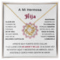 A Mi Hermosa Hija - Love Knot Necklace - Mi Amor y Mi Luz