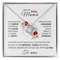 Para mi Bella Mamá - Collar Love Knot - Te amo