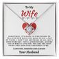 To My Wife - Love Knot Necklace - your Husband