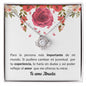 Abuela - Love Knot Necklace - te amo Abuela