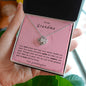 To my Grandma - Love Knot Necklace - your granddaughter