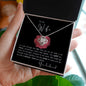 To my Wife - Love Knot Necklace - your husband