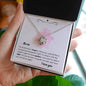 Mom - Love Knot Necklace - I love you