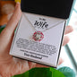 To My Wife - Love Knot Necklace - Your Husband