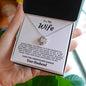 To My Wife - Love Knot Necklace - Your Husband