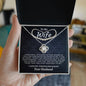 To My Wife - Love Knot Necklace - Your Husband