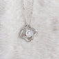 To my Daughter - Love Knot Necklace - Mom