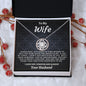 To My Wife - Love Knot Necklace - Your Husband