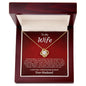 To My Wife - Love Knot Necklace - Your Husband