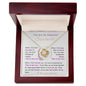 You are my Beautiful Soulmate -Love Knot Necklace-I love you forever