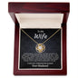 To My Wife - Love Knot Necklace - Your Husband