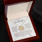 To my Granddaughter - Love Knot Necklace - Nana
