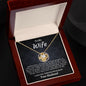 To My Wife - Love Knot Necklace - Your Husband