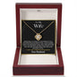 To My Wife - Love Knot Necklace - Your Husband