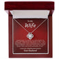 To My Wife - Love Knot Necklace - Your Husband