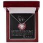 To my Wife - Love Knot Necklace - your husband