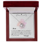 Mom - Love Knot Necklace - I love you