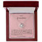 To my Grandma - Love Knot Necklace - your granddaughter