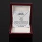 To My Wife - Love Knot Necklace - Your Husband