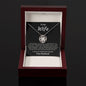 To My Wife - Love Knot Necklace - Your Husband