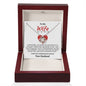 To My Wife - Love Knot Necklace - your Husband