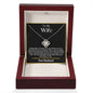 To My Wife - Love Knot Necklace - Your Husband