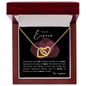 Para mi Esposa - Interlocking Hearts Necklace - tu esposo