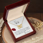 To my Wife - Interlocking Hearts Necklace - your husband